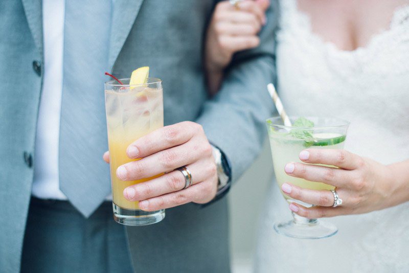 signature wedding cocktail - Shannon Rosan Photography - rosanweddings.com