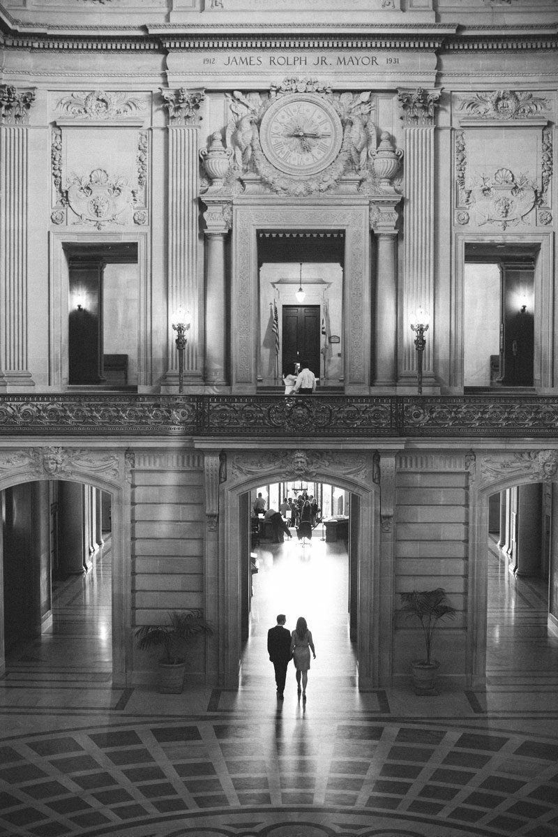 San Francisco City Hall Engagement Photography by Shannon Rosan - rosanweddings.com