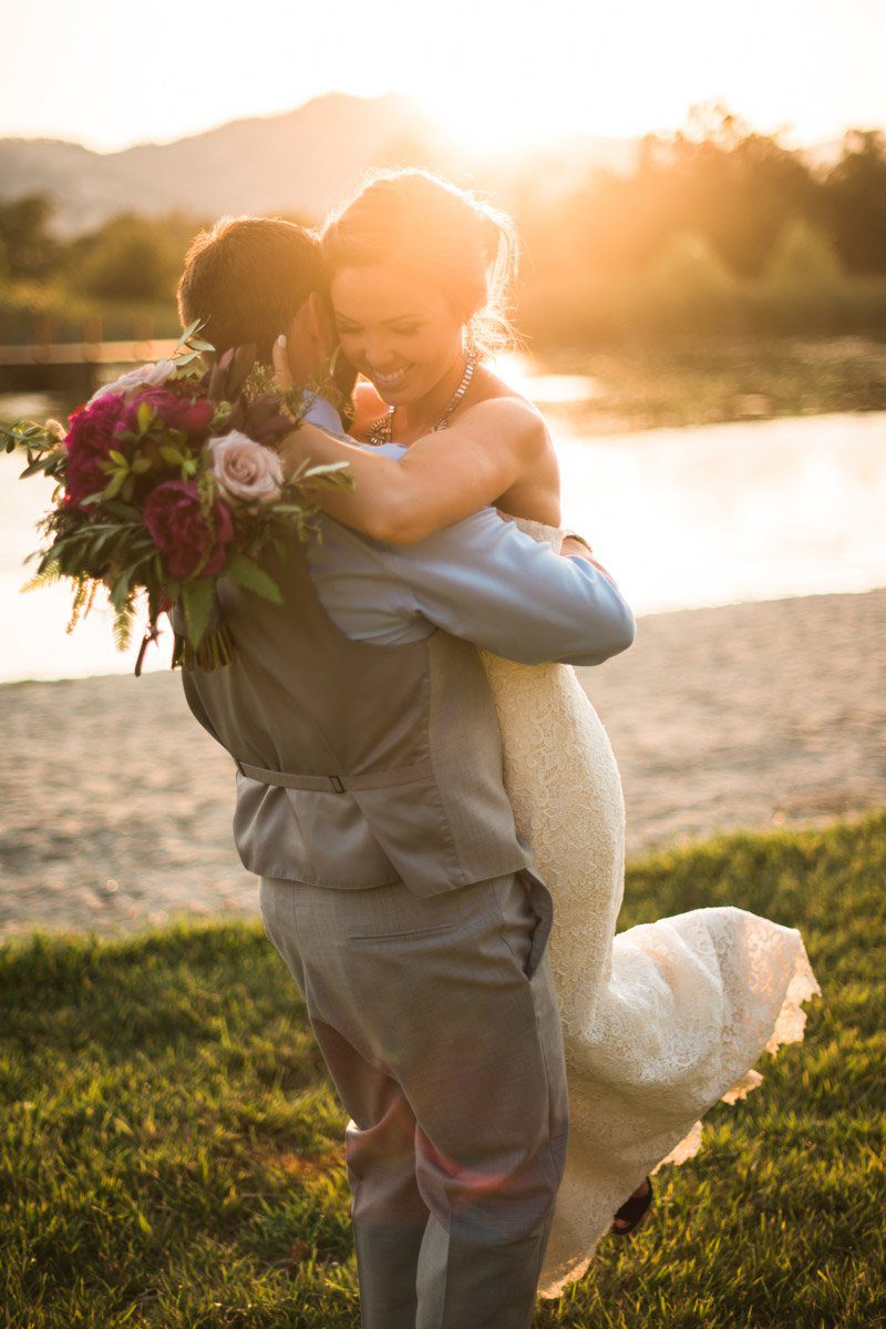 Field and Pond Wedding, Winters, Ca | Shannon Rosan Photography