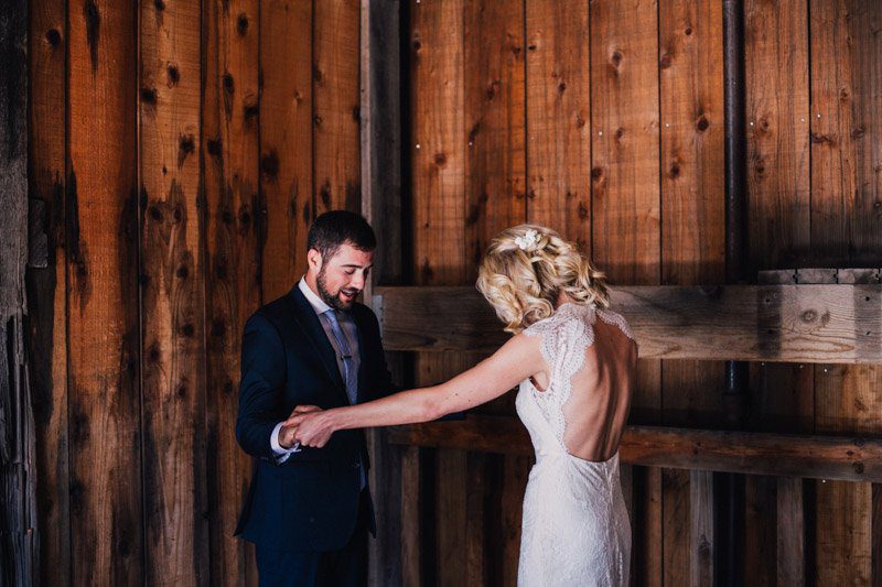 First Look at Sugar Bowl Wedding | Shannon Rosan Photography