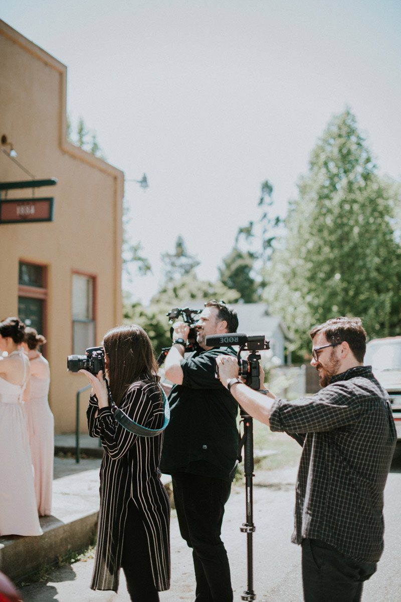 Wedding Photographer and Wedding Videographer | Behind the Scenes