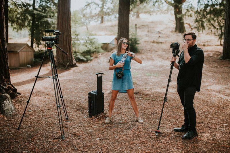 Wedding Photographer and Wedding Videographer | Behind the Scenes