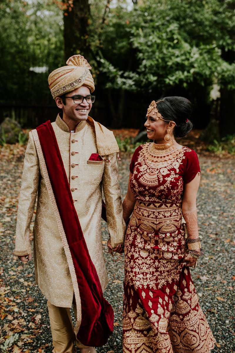 Deer Park Villa Wedding, Indian Wedding attire